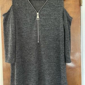 Cold Shoulder Sweater